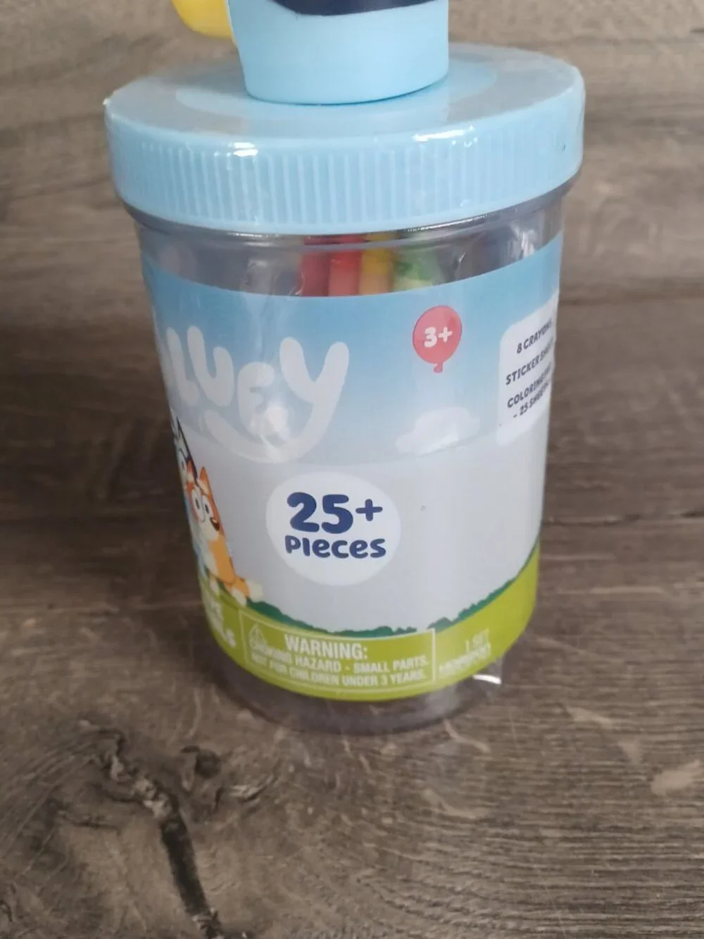New Bluey Creative Essentials 25 Piece Art Set Activity Jar